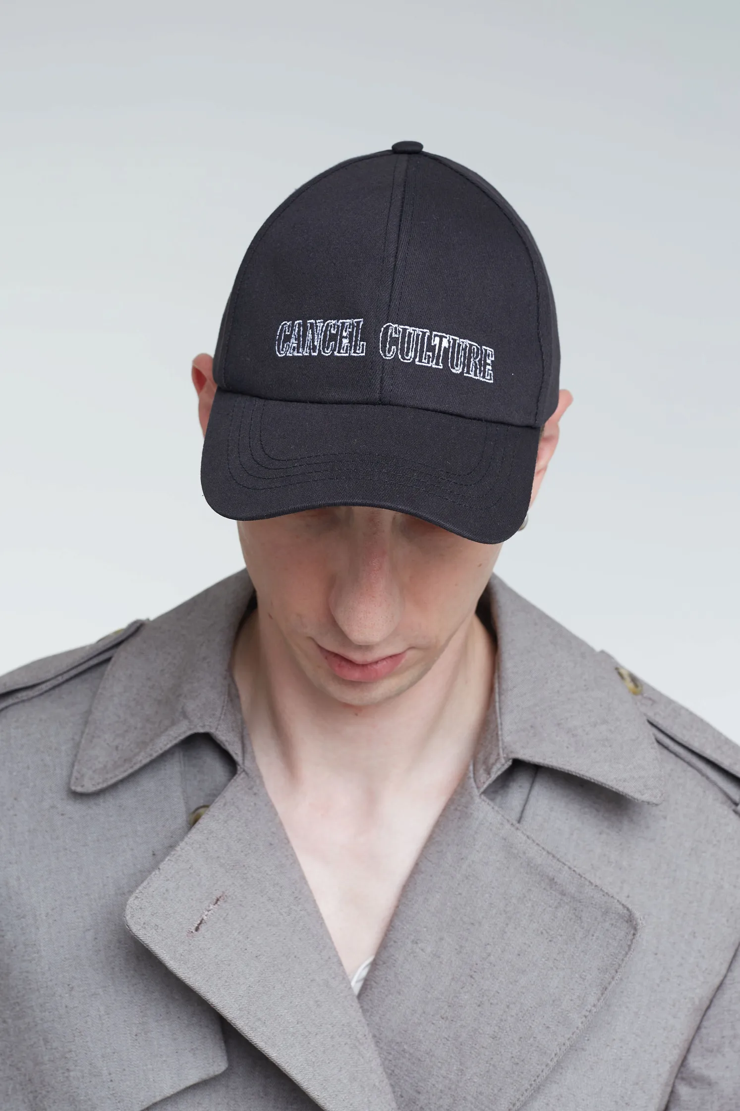Кепка черная Cancel Culture 