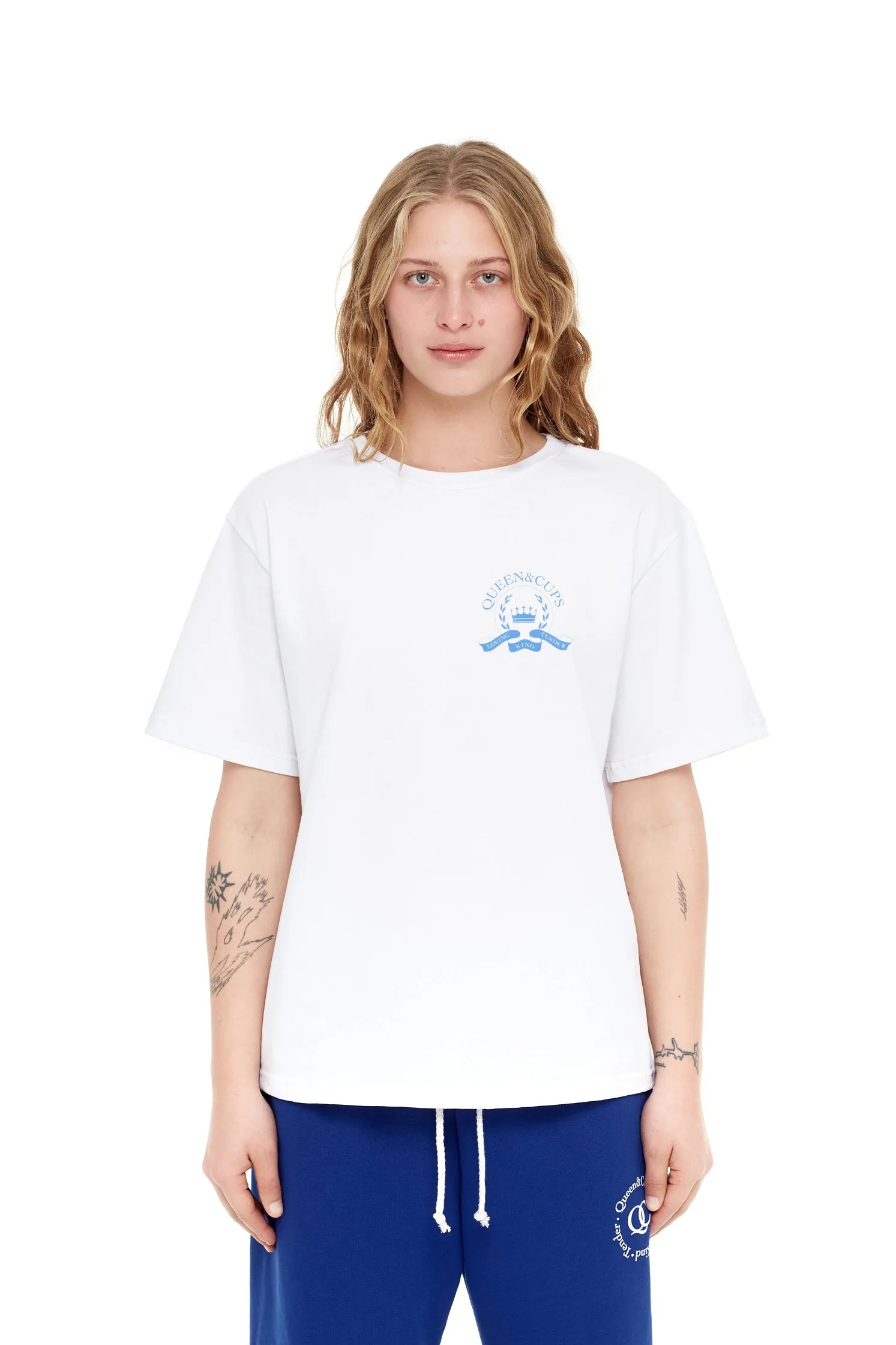 Футболка University QC small logo 