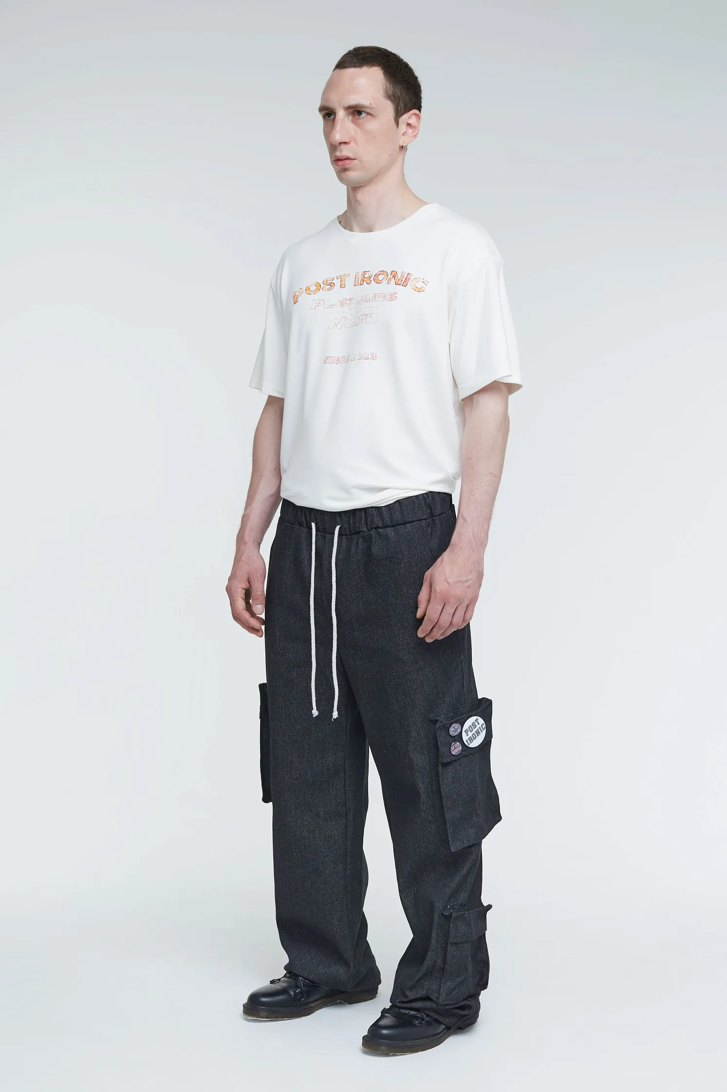 Карго черные After Grunge 