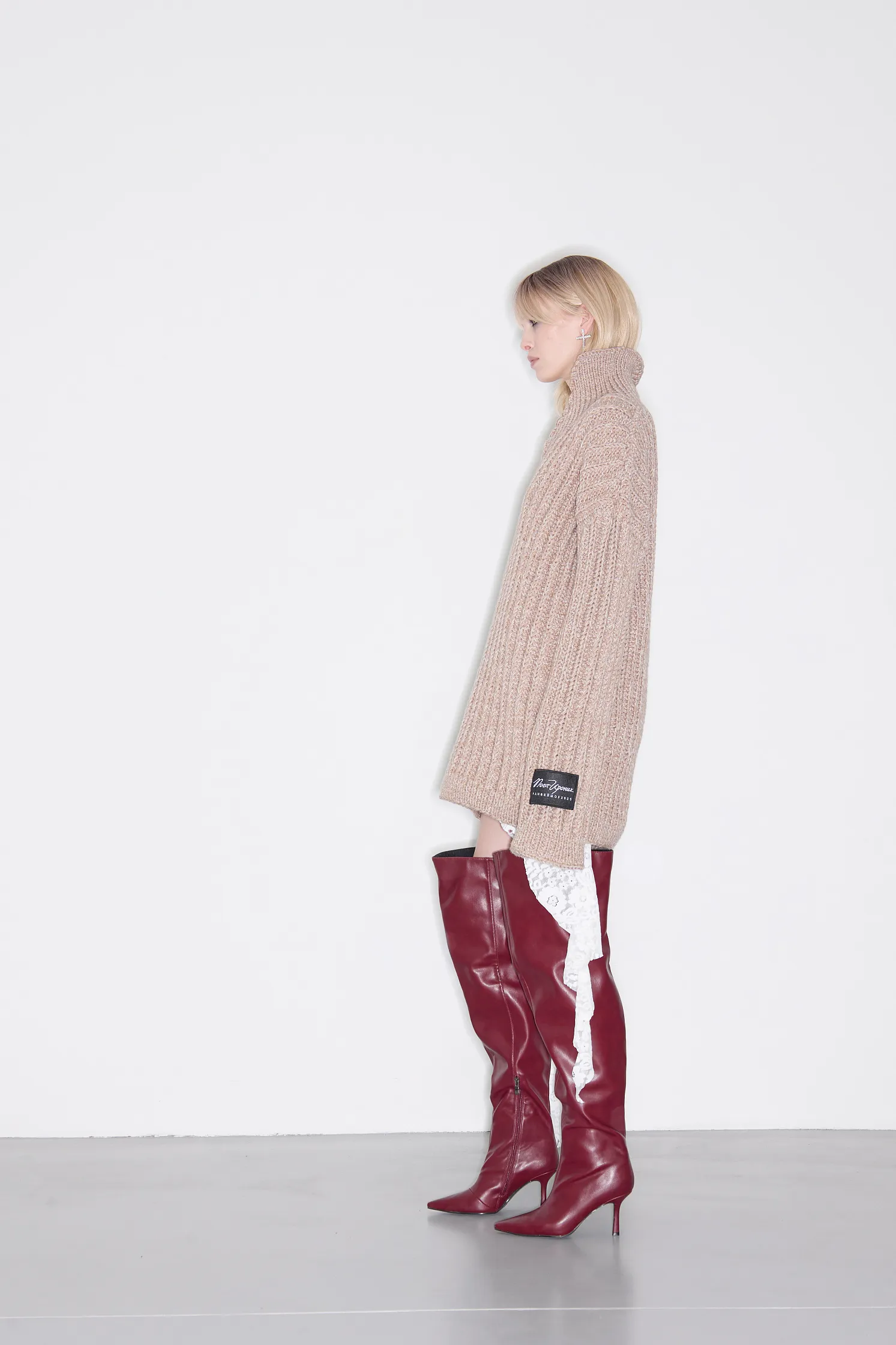 Свитер вязаный Брат 